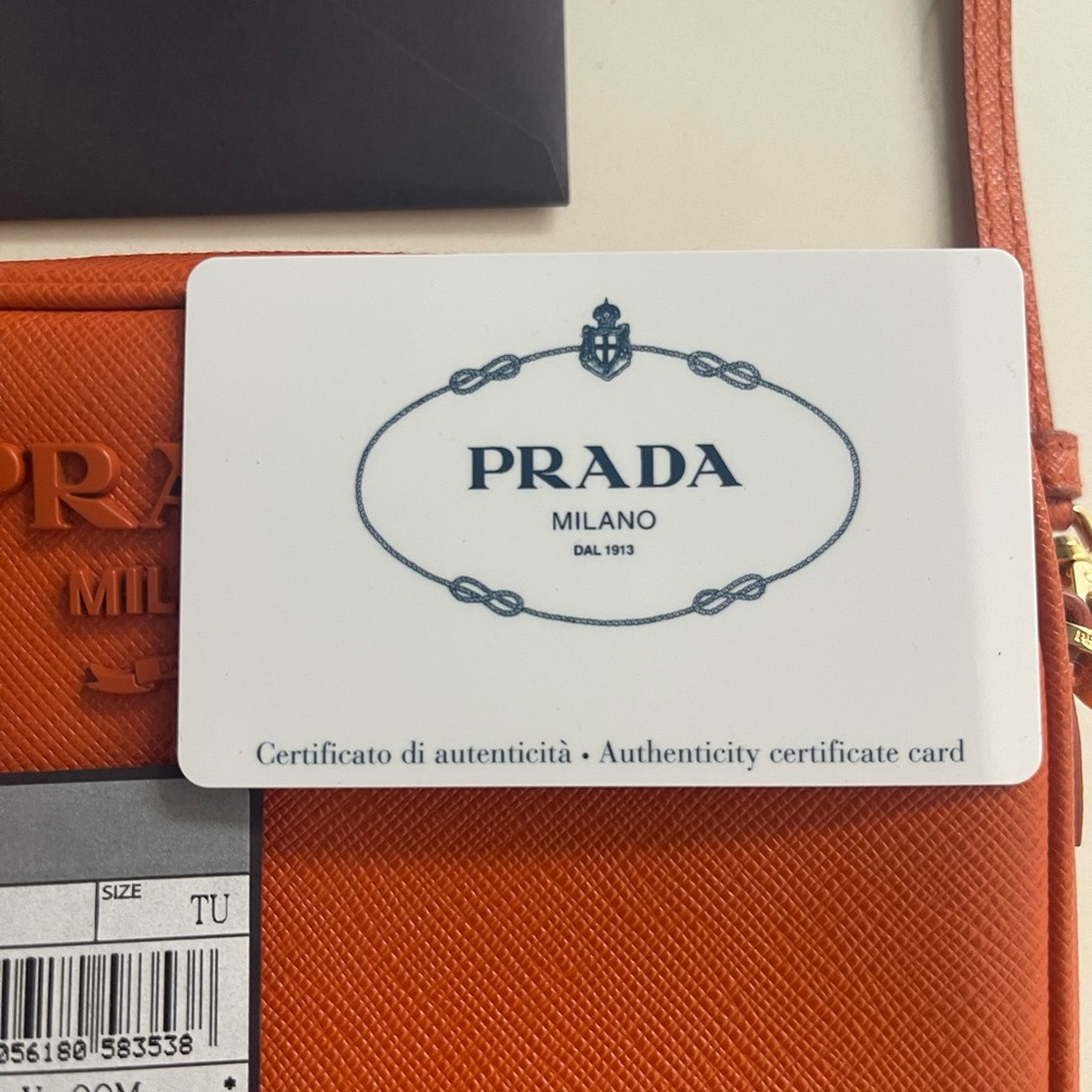 Prada Orange Crossbody Bag - Picture 14 of 15